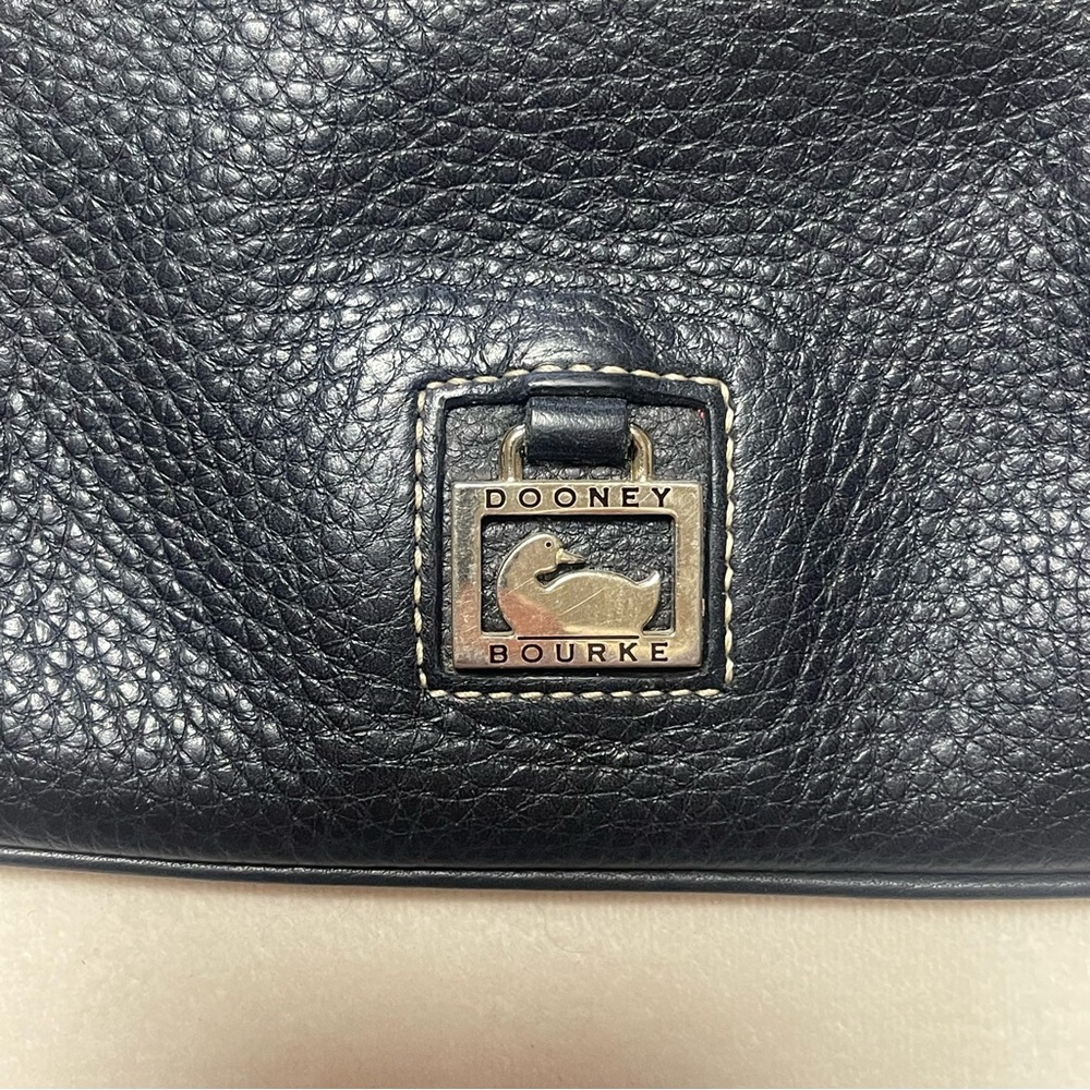 Black Leather Wristlet - Picture 2 of 4